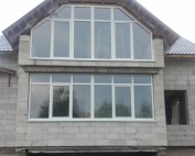 Профиль Schuco Corona CT 70, фурнитура Roto NT.