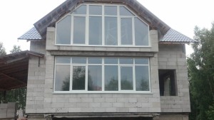 Профиль Schuco Corona CT 70, фурнитура Roto NT.