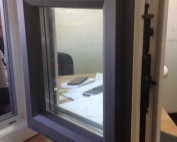 Профиль Schuco TopAlu, фурнитура Schuco Vario Tec. Образец.