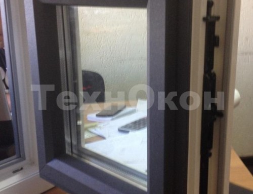 Профиль Schuco TopAlu, фурнитура Schuco Vario Tec. Образец.