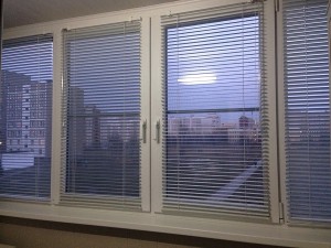 Двойная балконная рама Schuco, фурнитура Roto NT