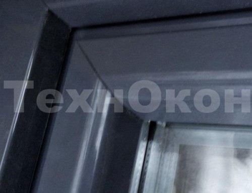 Schuco TopAlu, цвет Ral 7024, фурнитура Roto Patio S 100, Schuco Vario Tec.