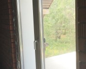 Арочное окно со штульповым механизмом.