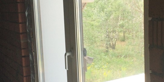 Арочное окно со штульповым механизмом.