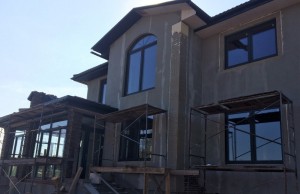 Арочное окно Schuco, фурнитура Schuco Vario Tec.