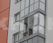 Замена холодной балконной рамы на теплую ПВХ.