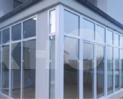 Теплое остекление террасы.